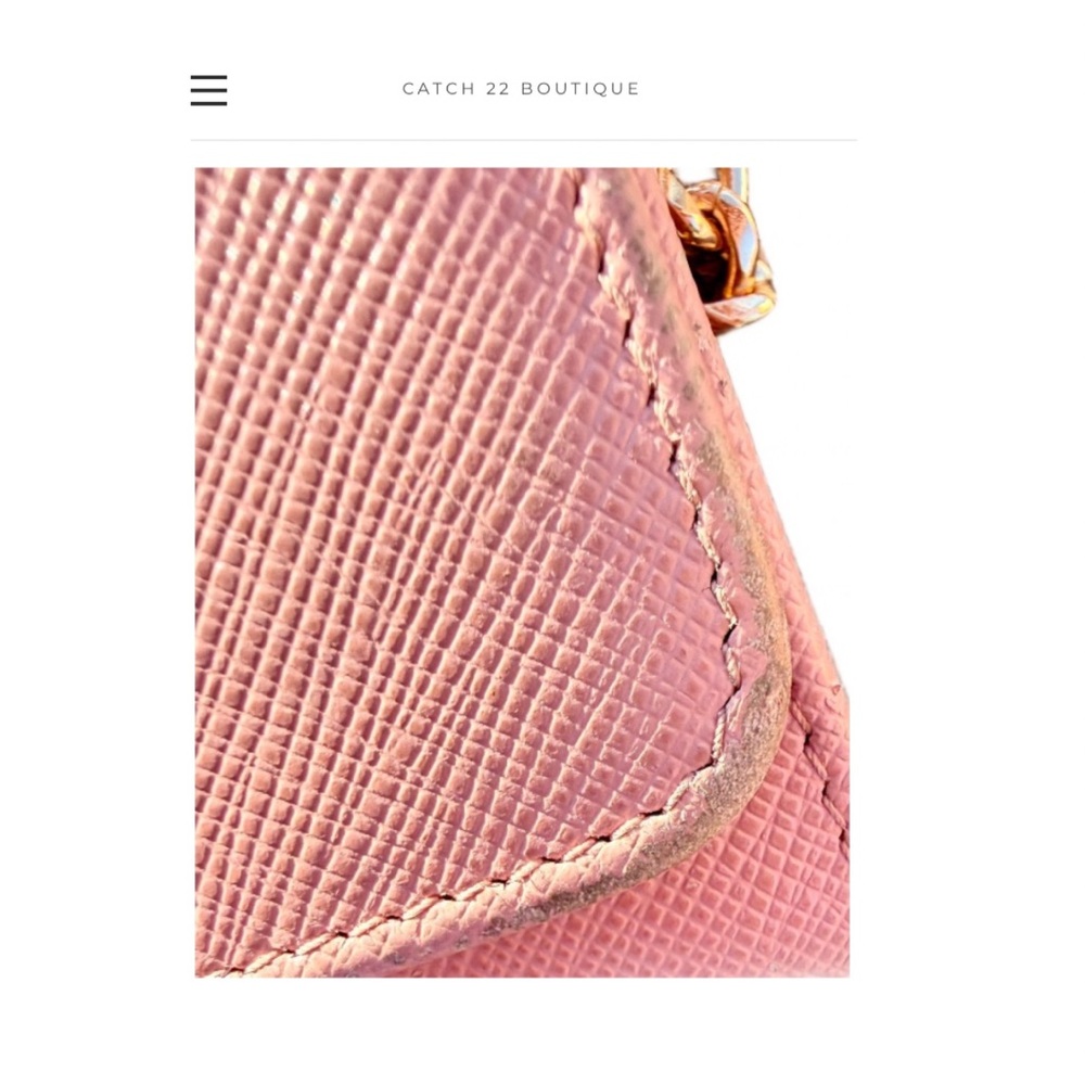 Prada Light Pink Saffiano Leather WOC - Picture 9 of 14